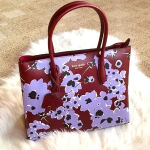 Authentic KATE SPADE Eva wildflower medium Satchel
